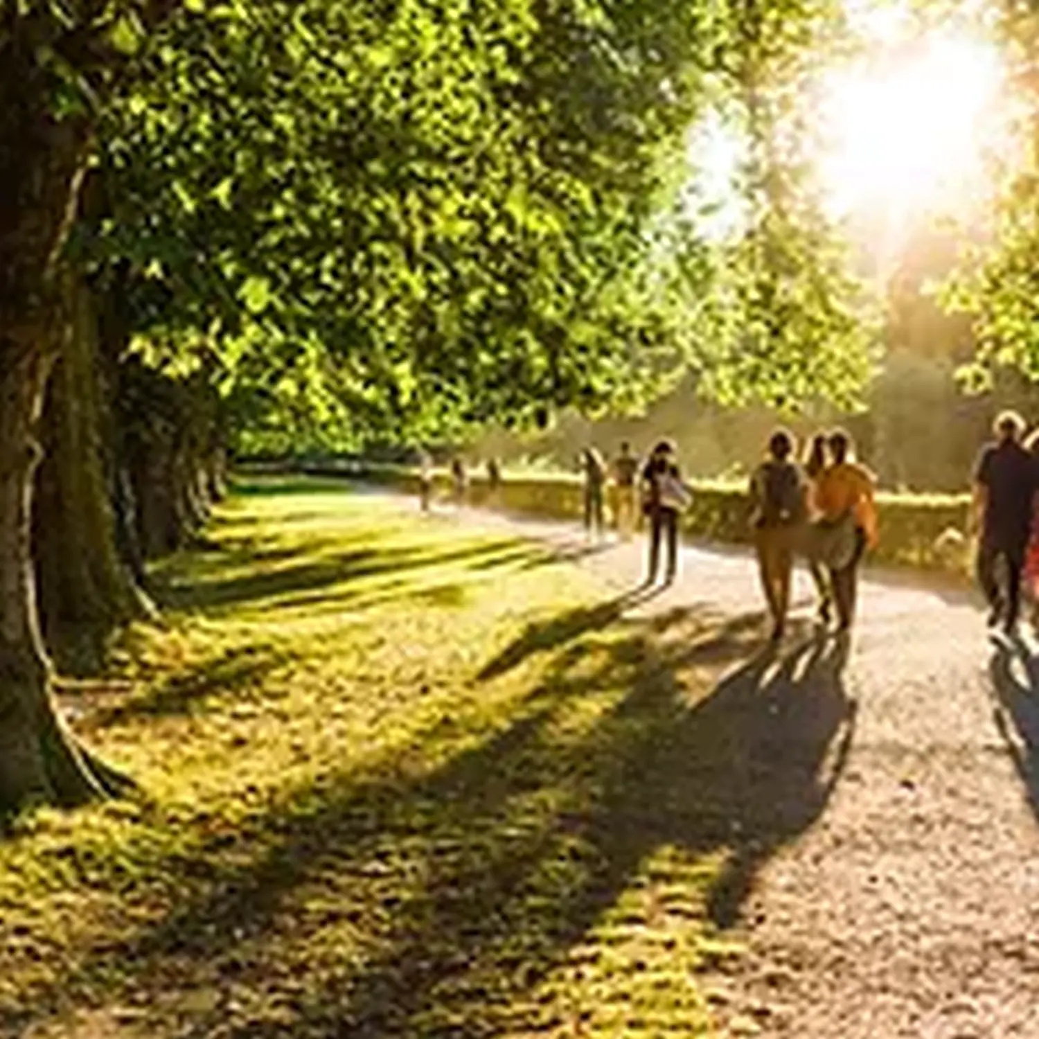 Menschen im park